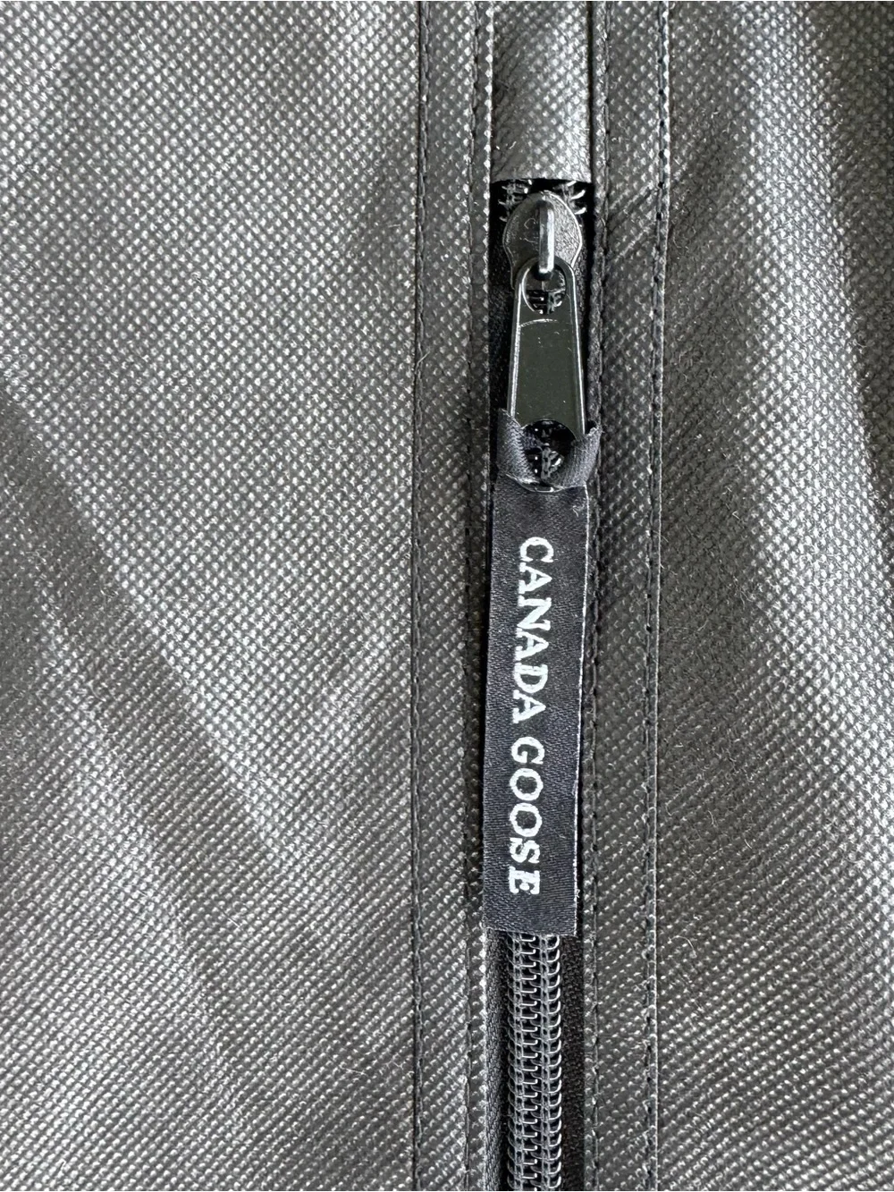 Canada Goose Black Travel Garment Bag with Logo